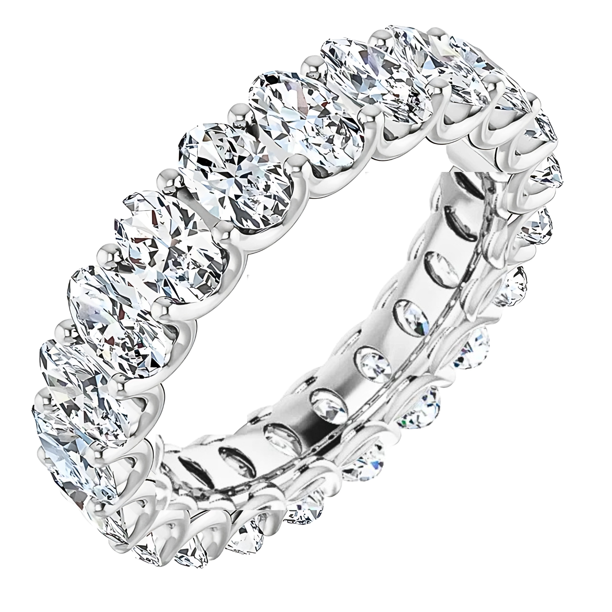 Selby Oval Lab Grown Diamond Eternity Ring