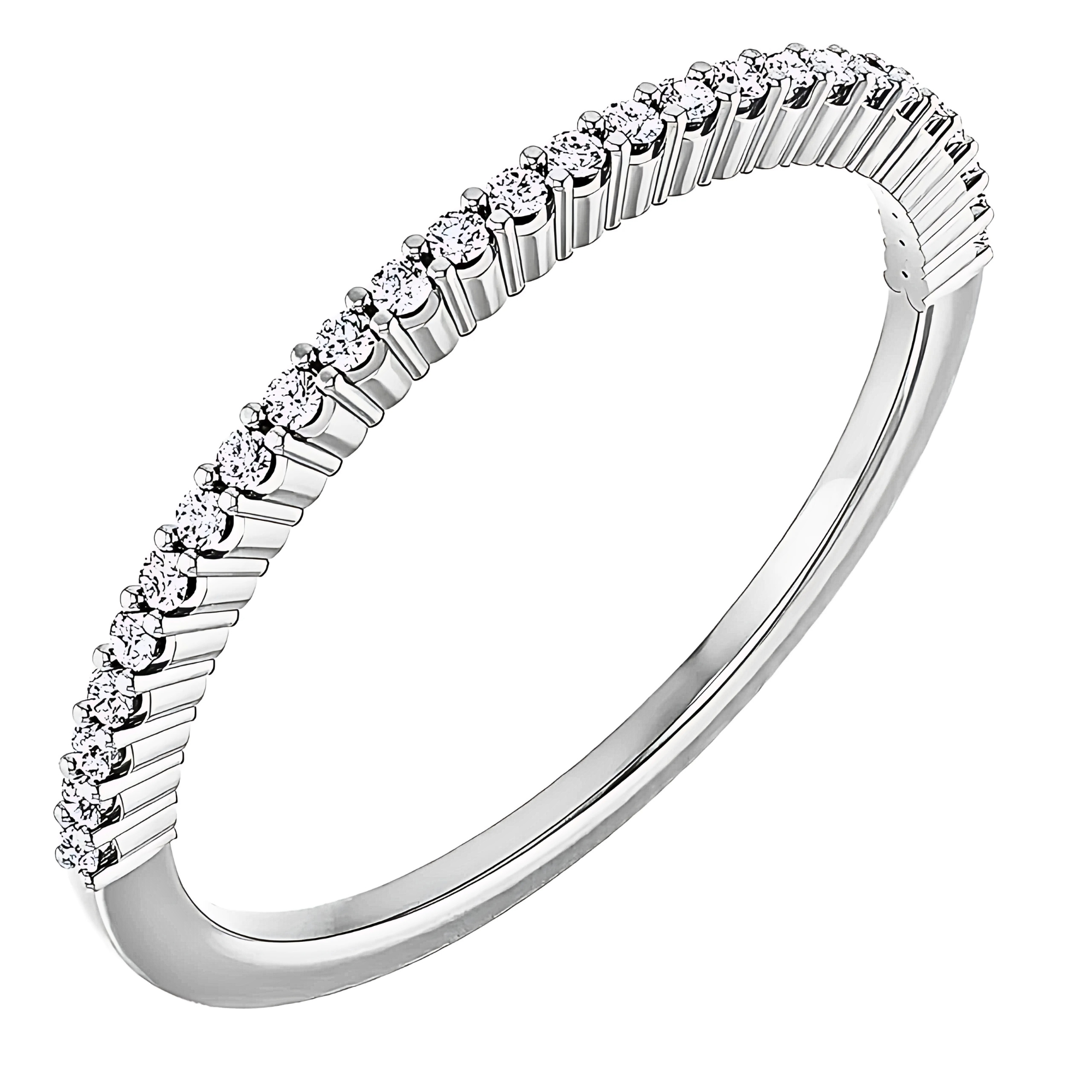 Annie Mini Pavé Diamond Ring