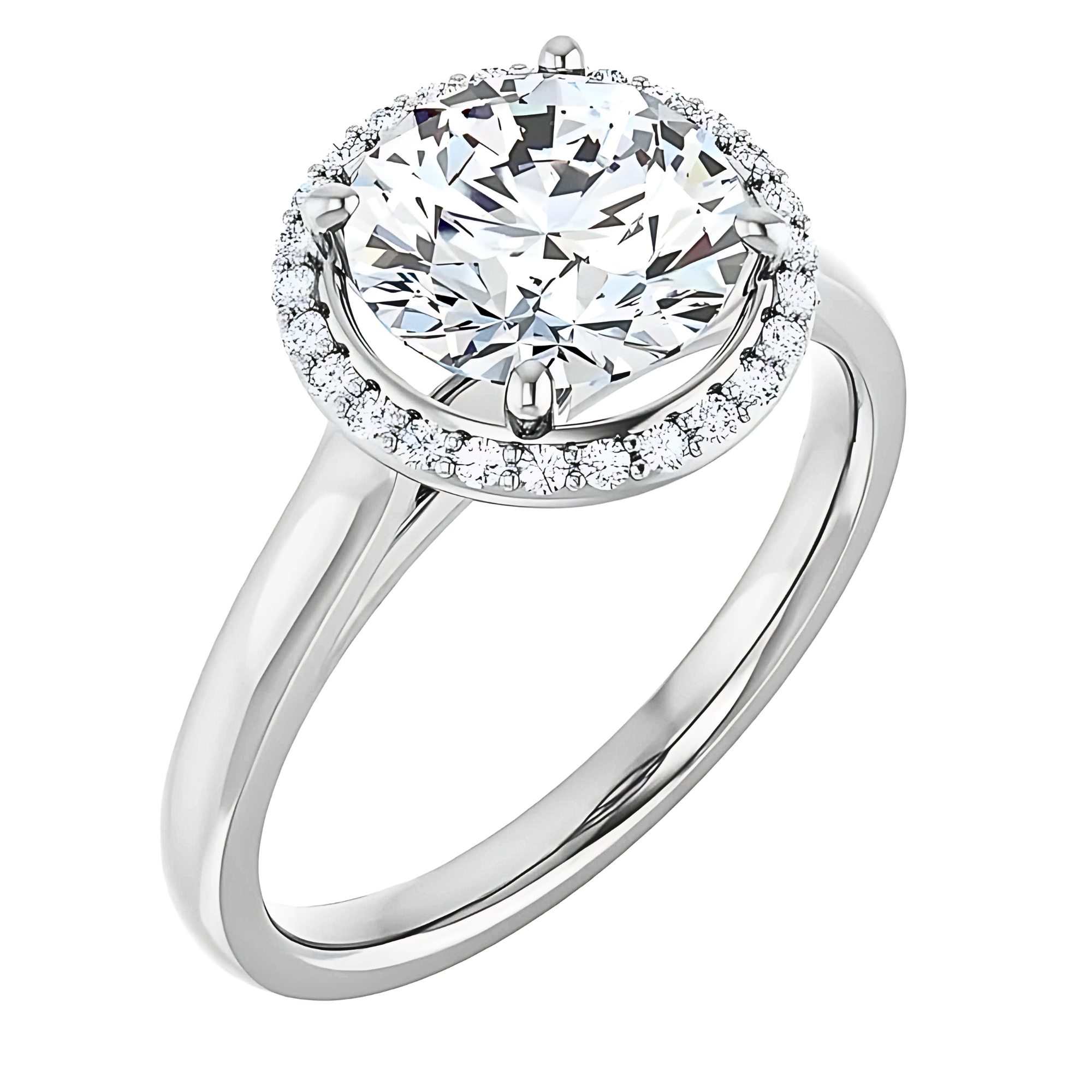 Audrey Halo Setting