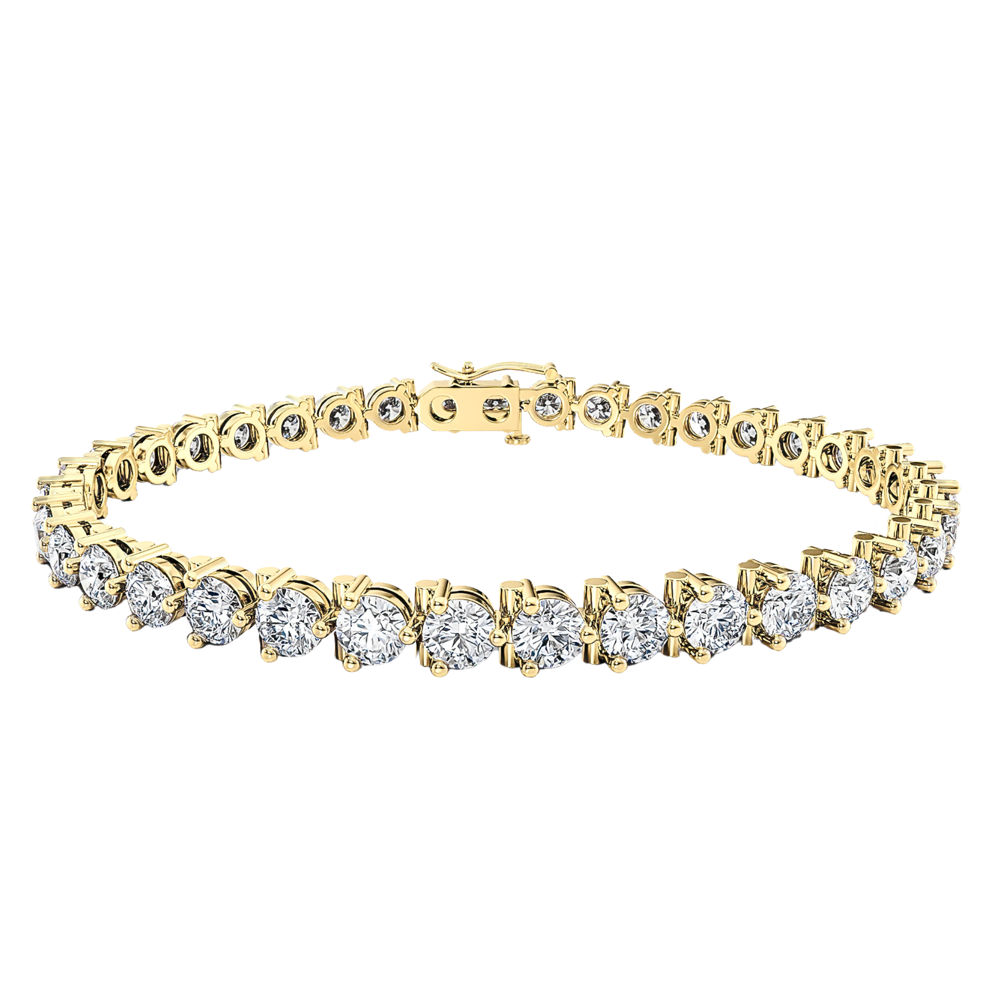 Berkley Three-Prong Lab Grown Diamond Tennis Bracelet