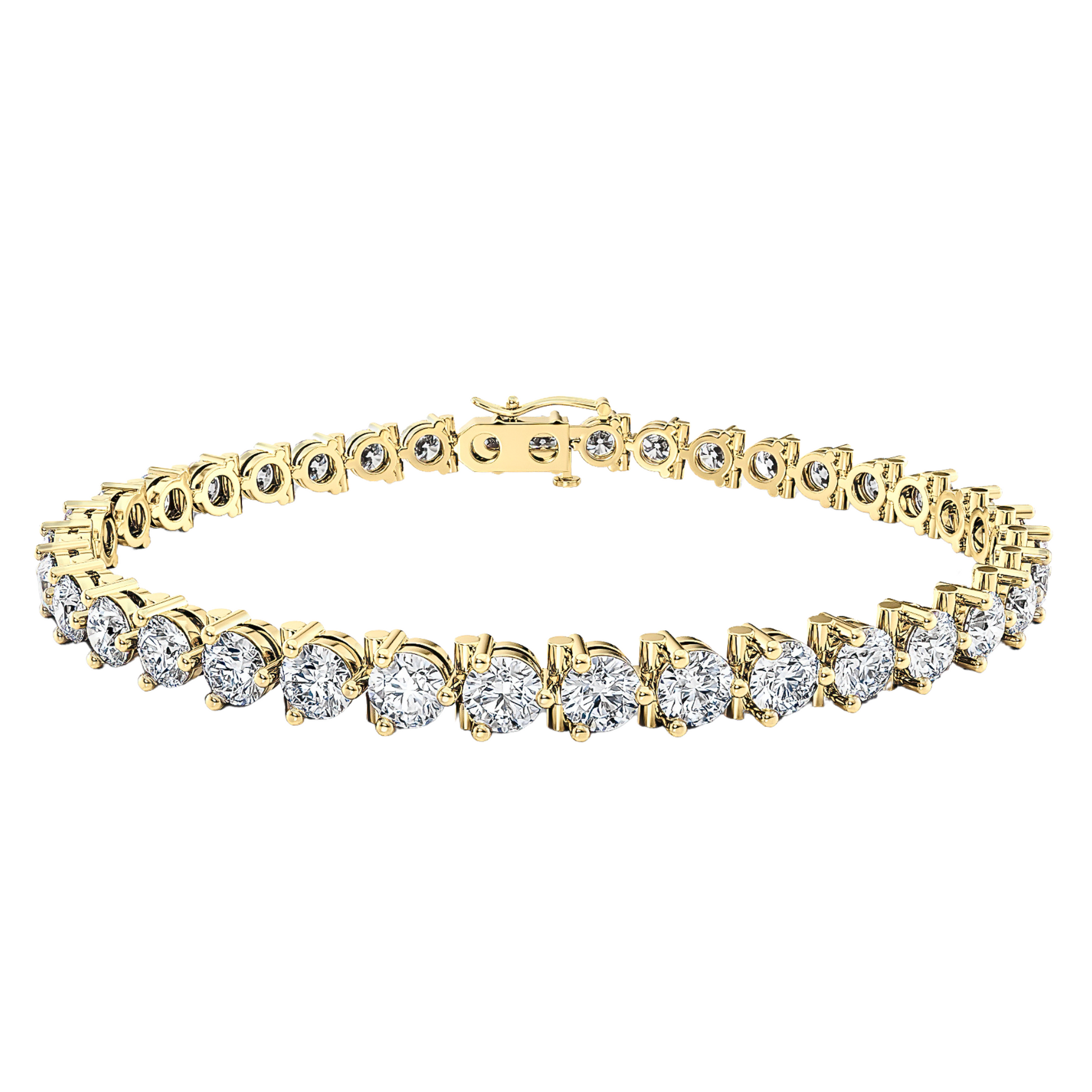 Berkley Three-Prong Lab Grown Diamond Tennis Bracelet