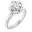 Adeline Hidden Halo Solitaire Setting