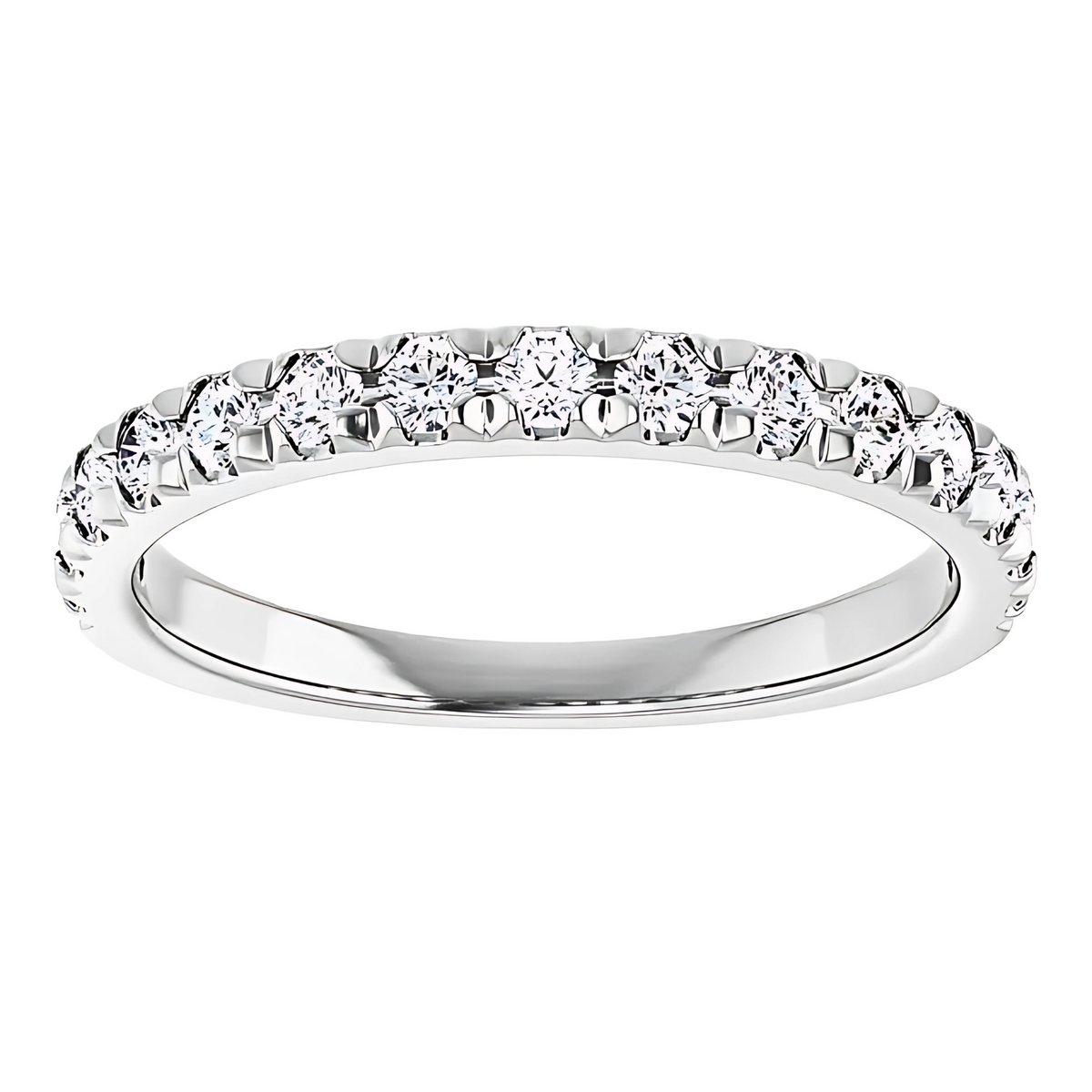 Ruthie French Pavé Diamond Wedding Ring