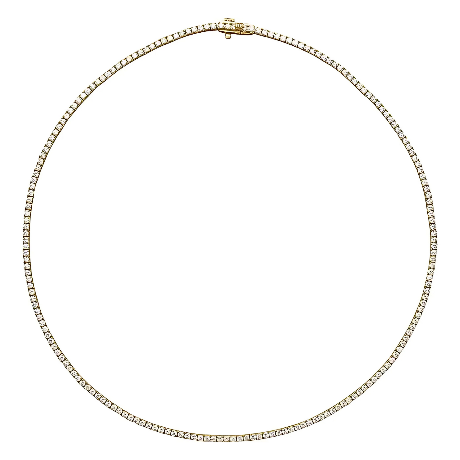 Grace Classic Lab Grown Diamond Tennis Necklace