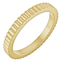 Arden Fluted Stacking Ring