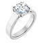 Beatrice Double Claw Prong Cathedral Solitaire Setting