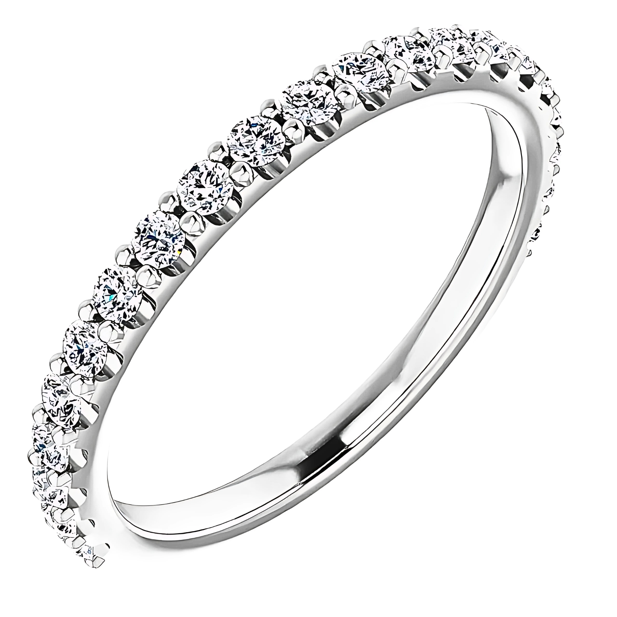 Mia Pavé Diamond Wedding Ring