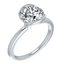 Claire Solitaire Half Bezel Setting