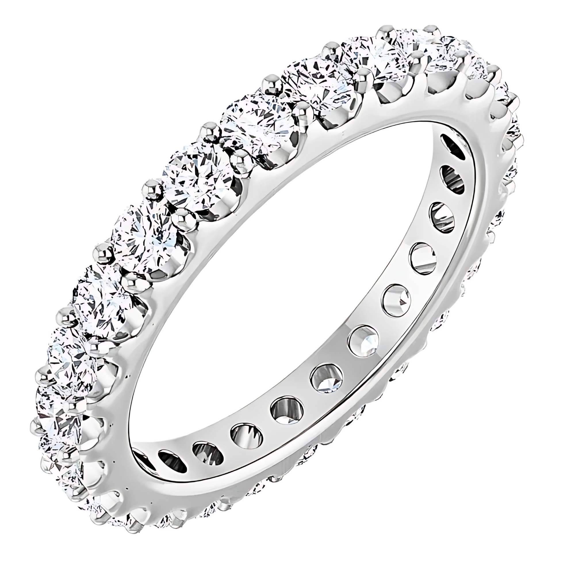 Madison Pavé Diamond Eternity Ring