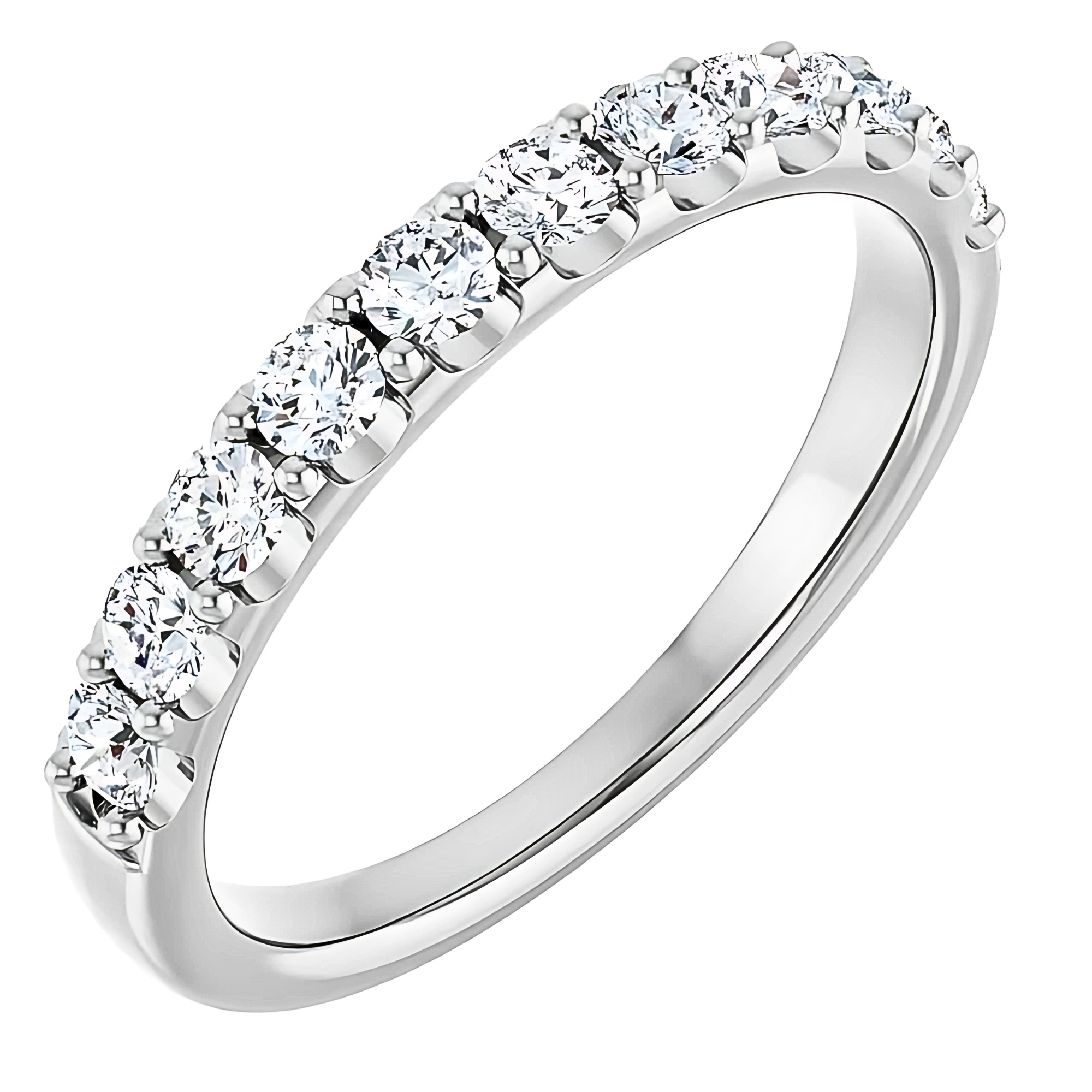 Madison Pavé Diamond Wedding Ring