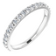 Louisa French Pavé Diamond Wedding Ring