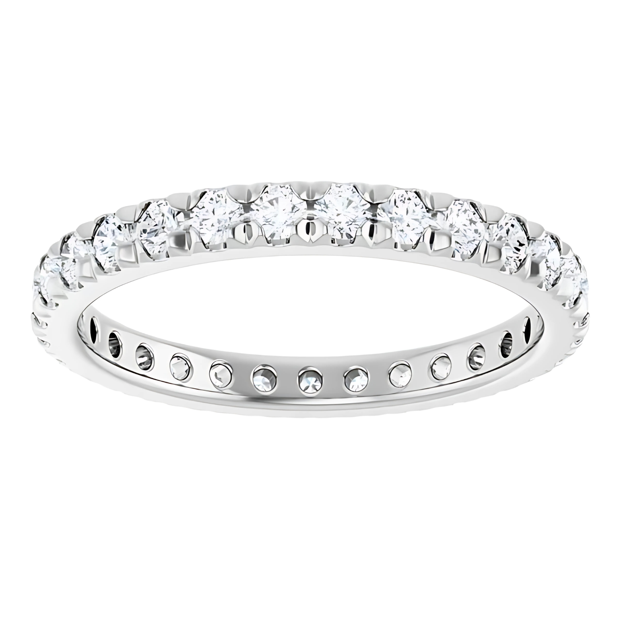 Ruthie French Pavé Diamond Eternity Ring