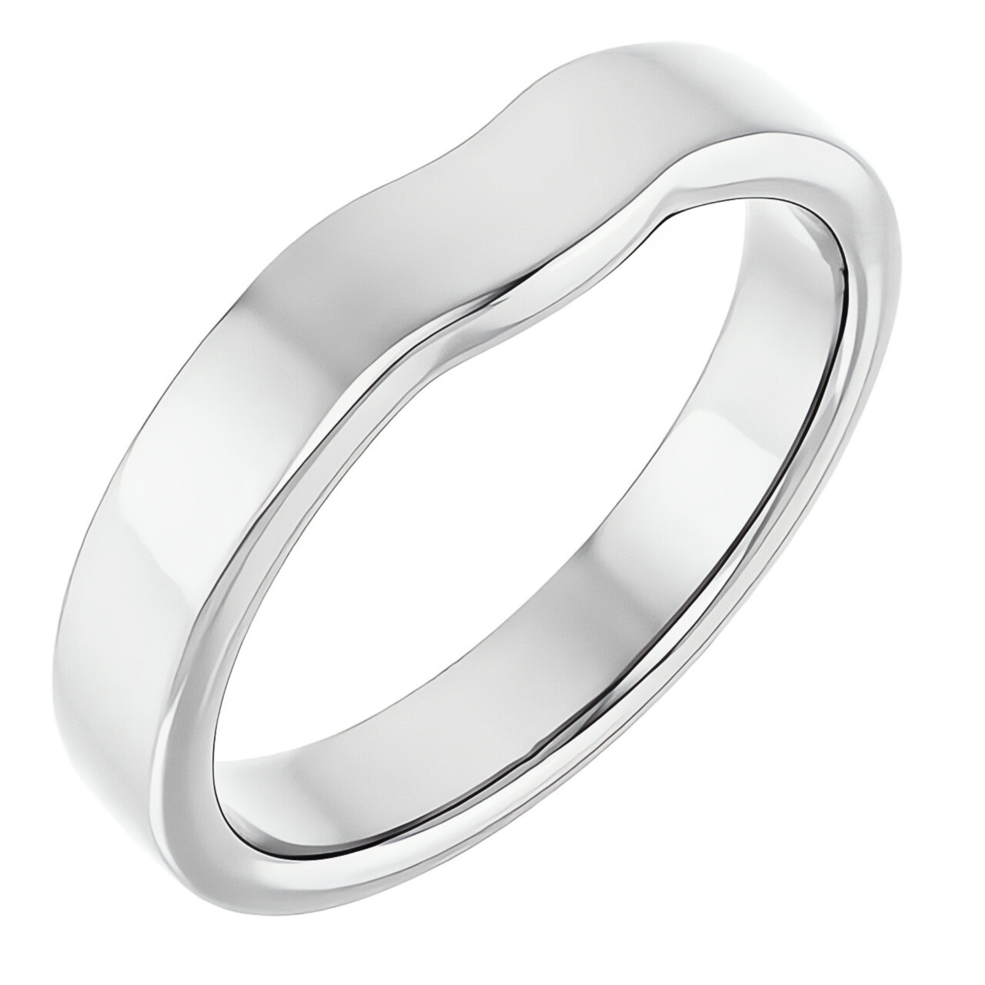 Beatrice Curved Wedding Ring