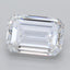 3.00ct Emerald Lab Grown Diamond (Colour D, Clarity FL, IGI Certified)