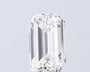 3.00ct Emerald Lab Grown Diamond (Colour D, Clarity VVS1, IGI Certified)
