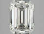 3.00ct Emerald Lab Grown Diamond (Colour G, Clarity VVS2, IGI Certified)