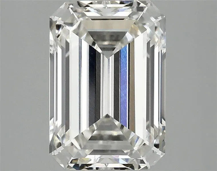 3.00ct Emerald Lab Grown Diamond (Colour H, Clarity VVS2, IGI Certified)