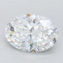 3.00ct Oval Lab Grown Diamond (Colour D, Clarity IF, IGI Certified)
