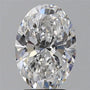 3.00ct Oval Lab Grown Diamond (Colour D, Clarity VVS2, IGI Certified)