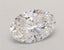3.00ct Oval Lab Grown Diamond (Colour D, Clarity VVS2, IGI Certified)