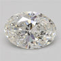 3.00ct Oval Lab Grown Diamond (Colour E, Clarity VS1, IGI Certified)