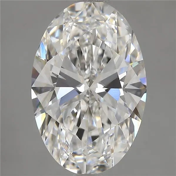 3.00ct Oval Lab Grown Diamond (Colour E, Clarity VVS2, IGI Certified)
