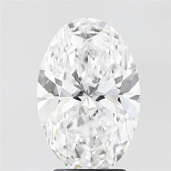 3.00ct Oval Lab Grown Diamond (Colour F, Clarity VS1, IGI Certified)