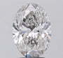 3.00ct Oval Lab Grown Diamond (Colour H, Clarity SI1, IGI Certified)