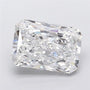 3.00ct Radiant Lab Grown Diamond (Colour F, Clarity SI1, IGI Certified)