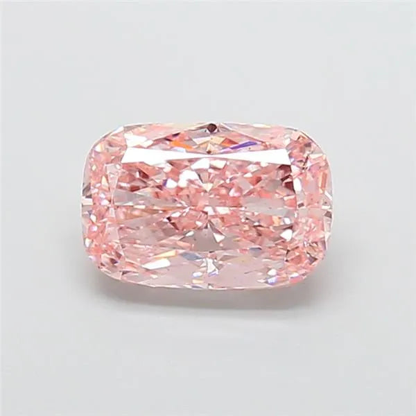 3.01ct Cushion modified Lab Grown Diamond (Colour Fancy Intense Pink, Clarity VS2, IGI Certified)