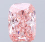 3.01ct Cushion modified Lab Grown Diamond (Colour Fancy Vivid Pink, Clarity VS2, IGI Certified)