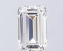 3.01ct Emerald Lab Grown Diamond (Colour E, Clarity VS2, IGI Certified)