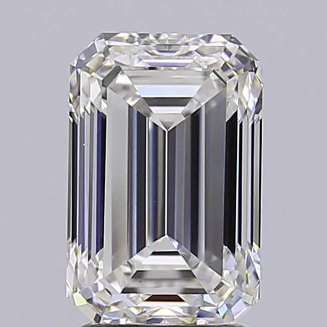 3.01ct Emerald Lab Grown Diamond (Colour E, Clarity VVS2, IGI Certified)