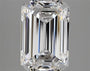 3.02ct Emerald Lab Grown Diamond (Colour D, Clarity VVS1, IGI Certified)