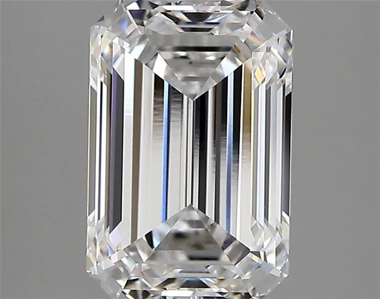 3.02ct Emerald Lab Grown Diamond (Colour D, Clarity VVS1, IGI Certified)