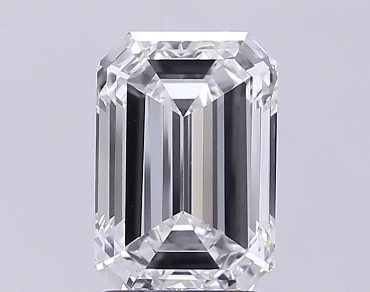 3.02ct Emerald Lab Grown Diamond (Colour D, Clarity VVS2, IGI Certified)