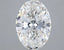 3.02ct Oval Lab Grown Diamond (Colour F, Clarity VVS2, IGI Certified)
