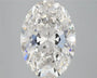 3.02ct Oval Lab Grown Diamond (Colour G, Clarity VS2, IGI Certified)