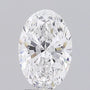 3.03ct Oval Lab Grown Diamond (Colour D, Clarity VVS1, IGI Certified)