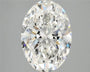 3.03ct Oval Lab Grown Diamond (Colour G, Clarity VVS2, IGI Certified)