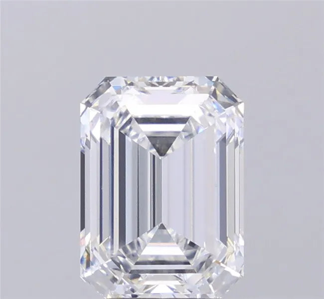 3.04ct Emerald Lab Grown Diamond (Colour D, Clarity VVS2, IGI Certified)