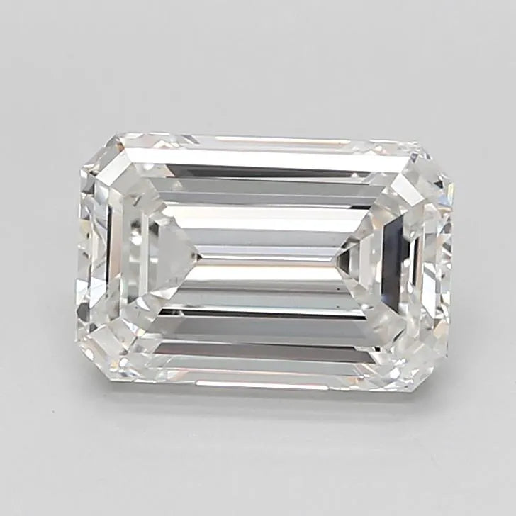 3.04ct Emerald Lab Grown Diamond (Colour F, Clarity VS1, IGI Certified)