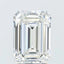 3.04ct Emerald Lab Grown Diamond (Colour F, Clarity VVS2, IGI Certified)
