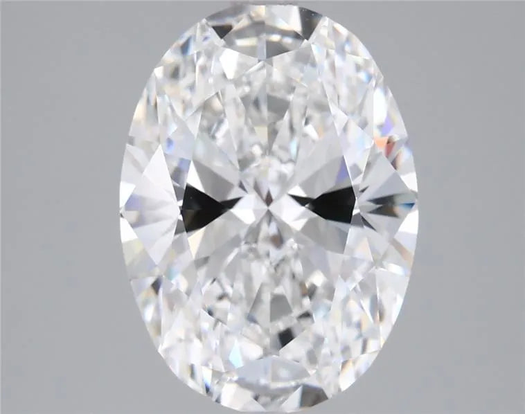 3.04ct Oval Lab Grown Diamond (Colour E, Clarity VVS1, IGI Certified)