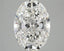 3.04ct Oval Lab Grown Diamond (Colour G, Clarity VVS2, IGI Certified)