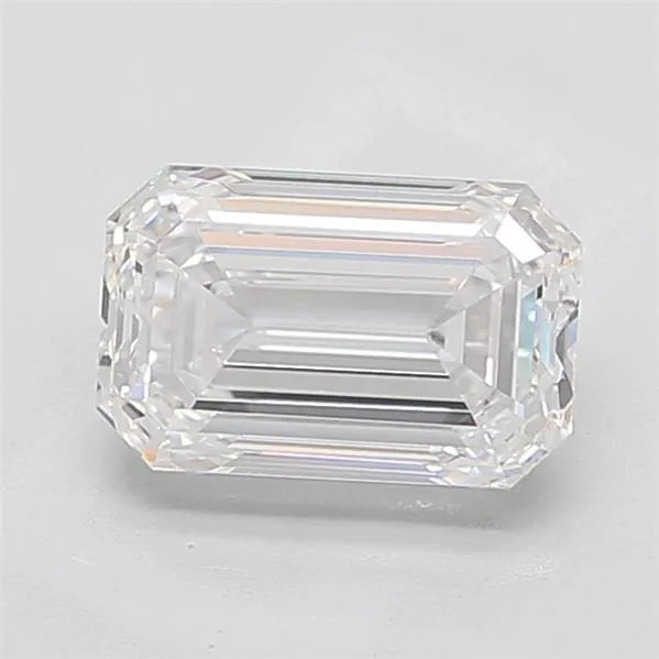 3.05ct Emerald Lab Grown Diamond (Colour D, Clarity VVS1, IGI Certified)