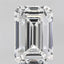 3.05ct Emerald Lab Grown Diamond (Colour D, Clarity VVS1, IGI Certified)