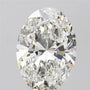 3.05ct Oval Lab Grown Diamond (Colour G, Clarity VVS2, IGI Certified)