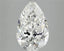 3.05ct Pear Lab Grown Diamond (Colour F, Clarity VVS2, IGI Certified)