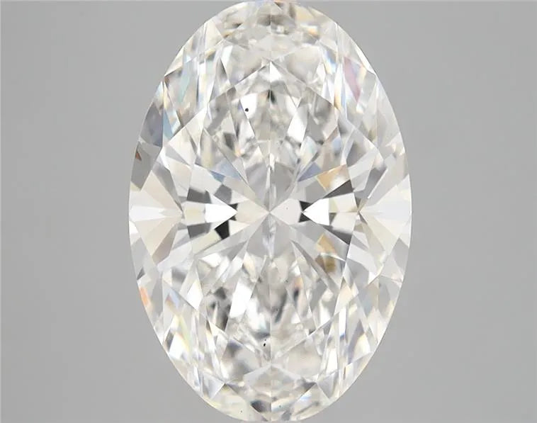 3.06ct Oval Lab Grown Diamond (Colour E, Clarity SI1, IGI Certified)